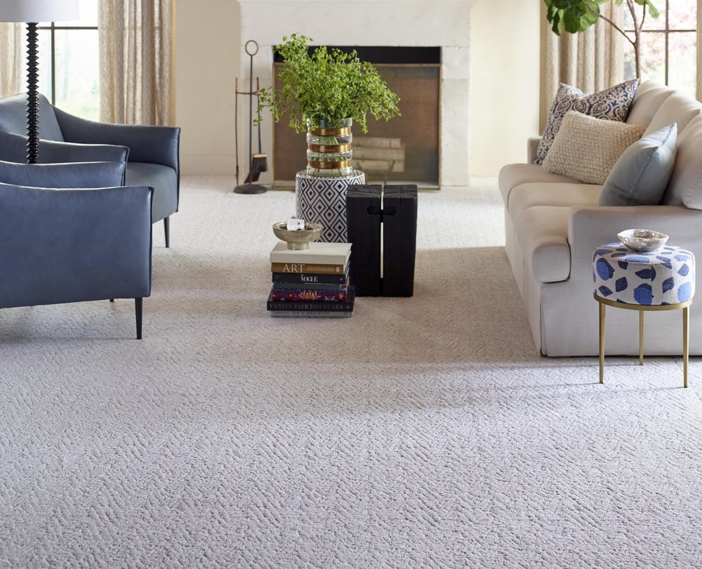 Living Room Pattern Carpet - Carpet Warehouse and COLORTILE in Coeur D'Alene, ID